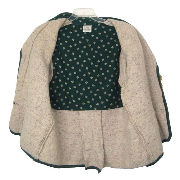 Kitz-Pichler BOHO Wool Leather Suede  Embroidered Braided Trim Jacket Size 14 - Picture 7 of 15